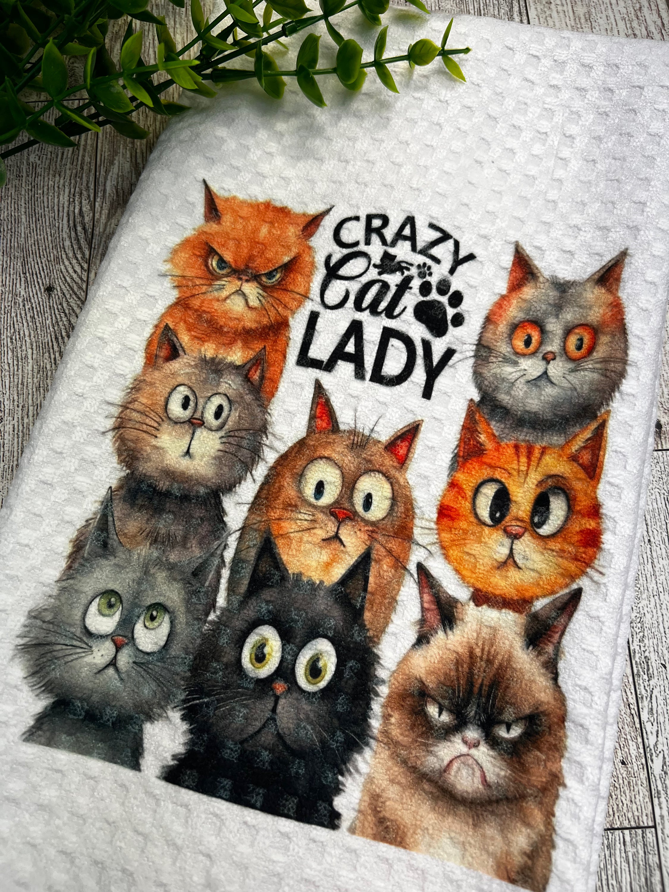 Crazy Cat Lady Towel | Autumn Renaes